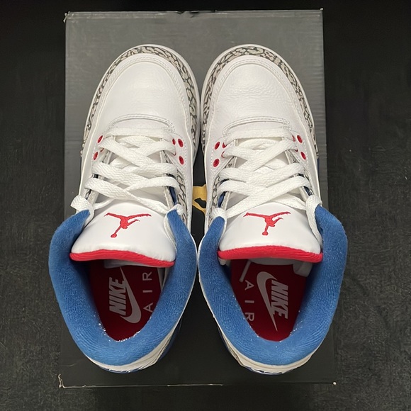 Jordan 3 OG True Blue - Picture 4 of 5